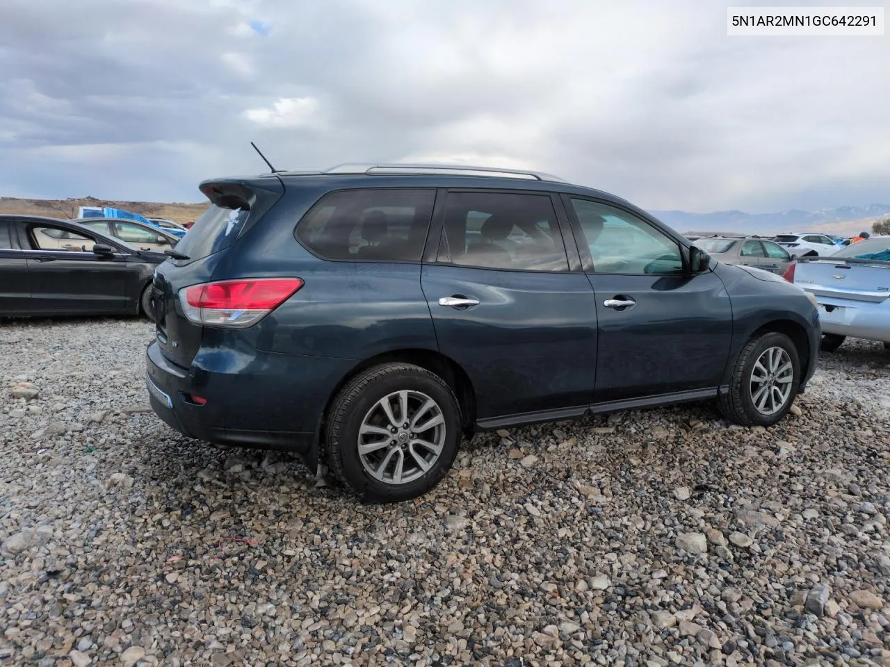 2016 Nissan Pathfinder S VIN: 5N1AR2MN1GC642291 Lot: 80237674