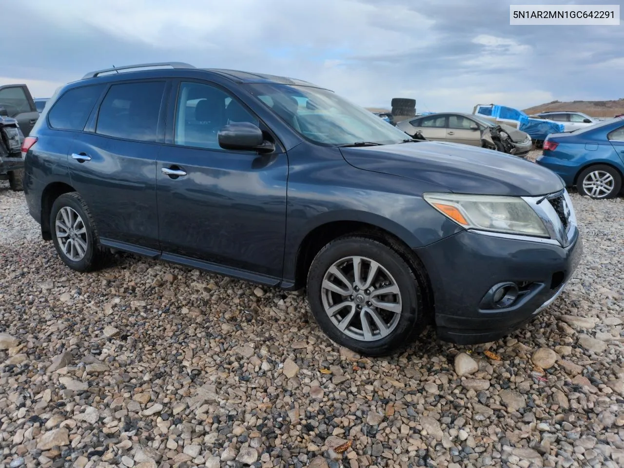 2016 Nissan Pathfinder S VIN: 5N1AR2MN1GC642291 Lot: 80237674