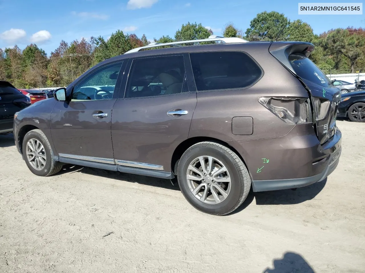 2016 Nissan Pathfinder S VIN: 5N1AR2MN1GC641545 Lot: 80669604