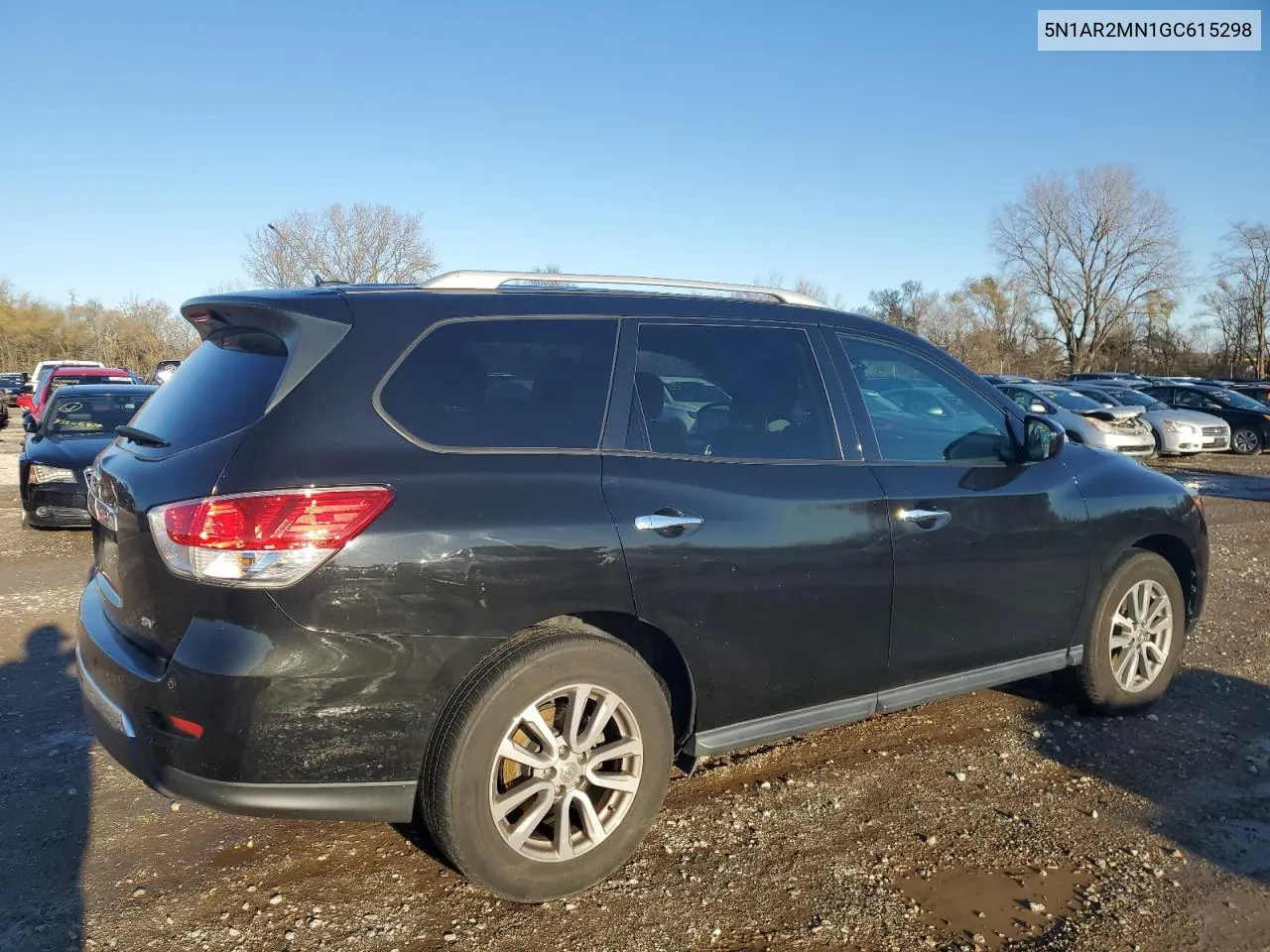 2016 Nissan Pathfinder S VIN: 5N1AR2MN1GC615298 Lot: 80783834