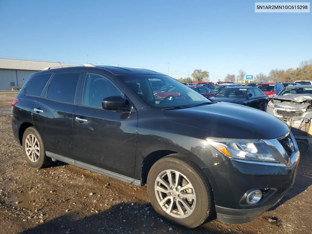 2016 Nissan Pathfinder S VIN: 5N1AR2MN1GC615298 Lot: 80783834