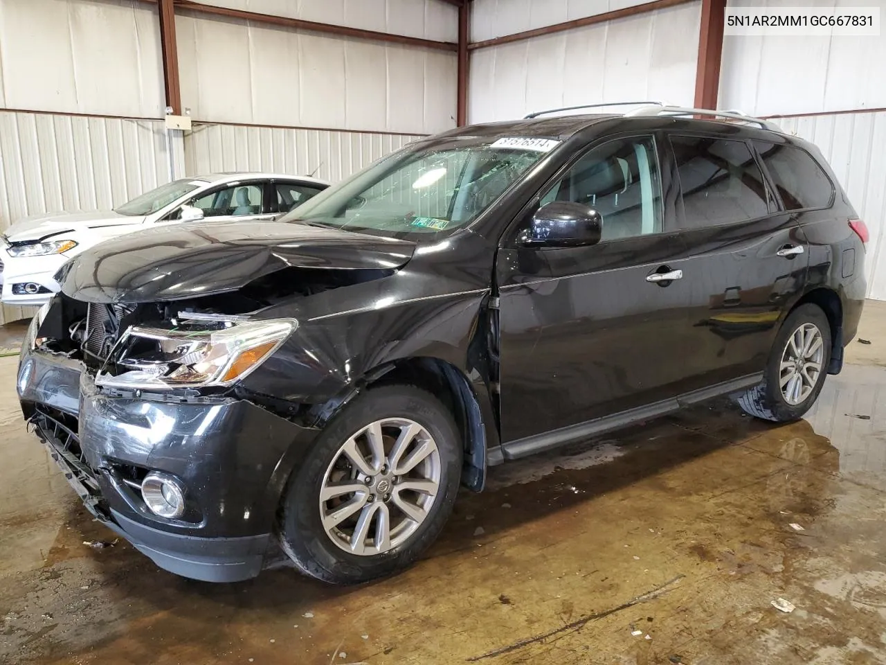 2016 Nissan Pathfinder S VIN: 5N1AR2MM1GC667831 Lot: 81576514