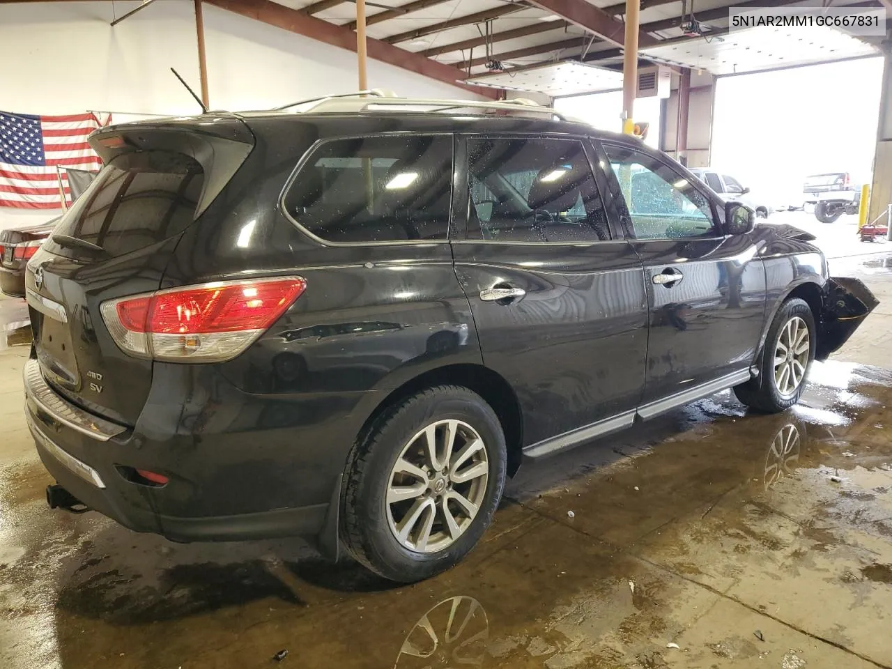 2016 Nissan Pathfinder S VIN: 5N1AR2MM1GC667831 Lot: 81576514