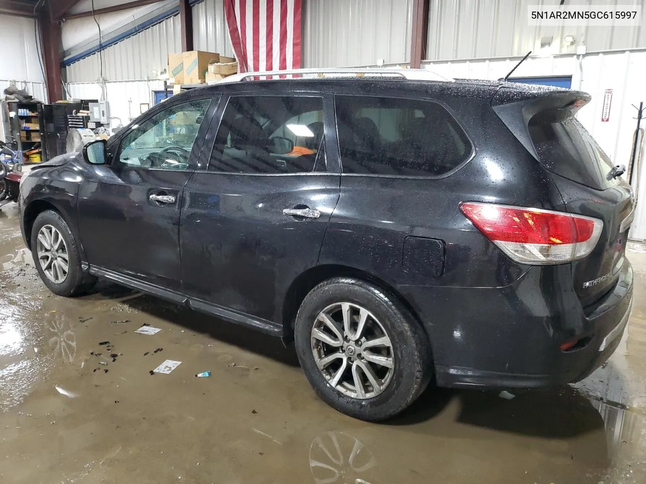 2016 Nissan Pathfinder S VIN: 5N1AR2MN5GC615997 Lot: 81745344