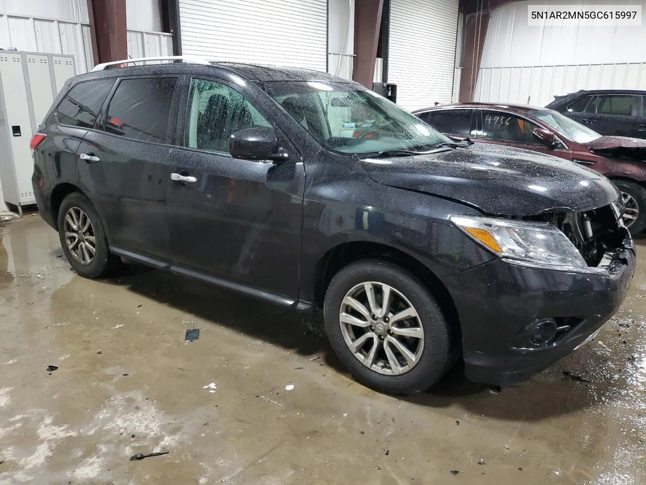 2016 Nissan Pathfinder S VIN: 5N1AR2MN5GC615997 Lot: 81745344