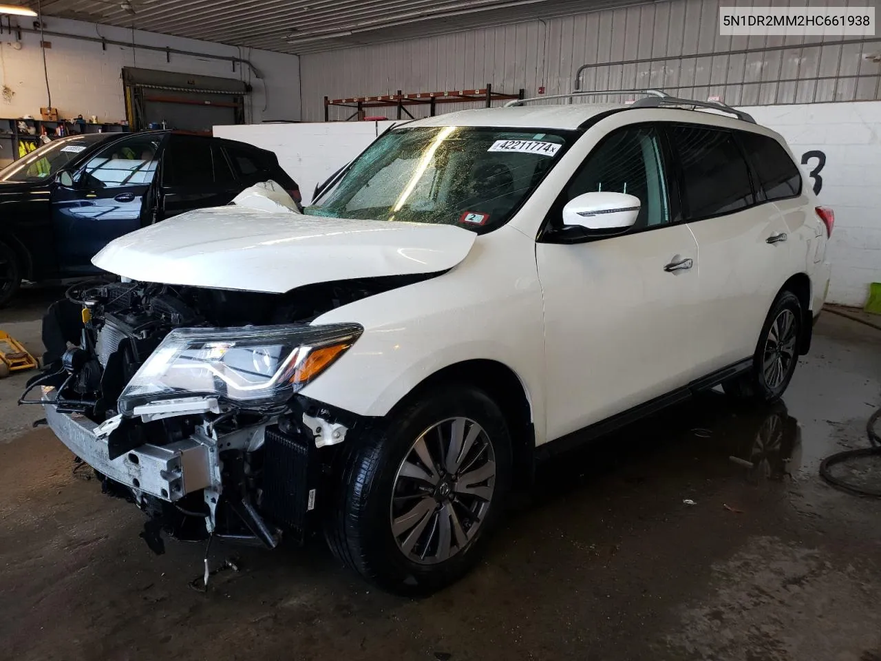 2017 Nissan Pathfinder S VIN: 5N1DR2MM2HC661938 Lot: 42211774