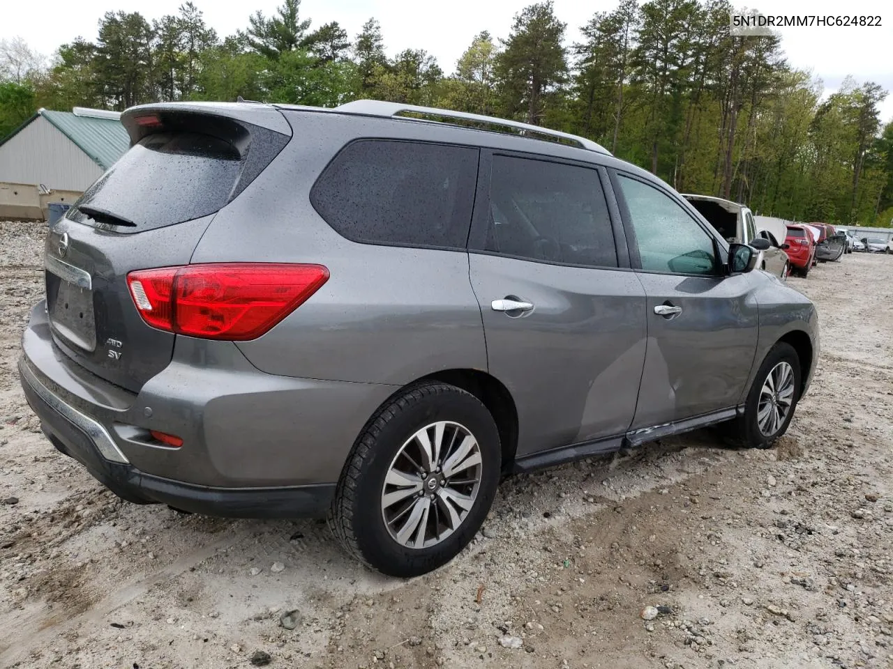 2017 Nissan Pathfinder S VIN: 5N1DR2MM7HC624822 Lot: 54686664