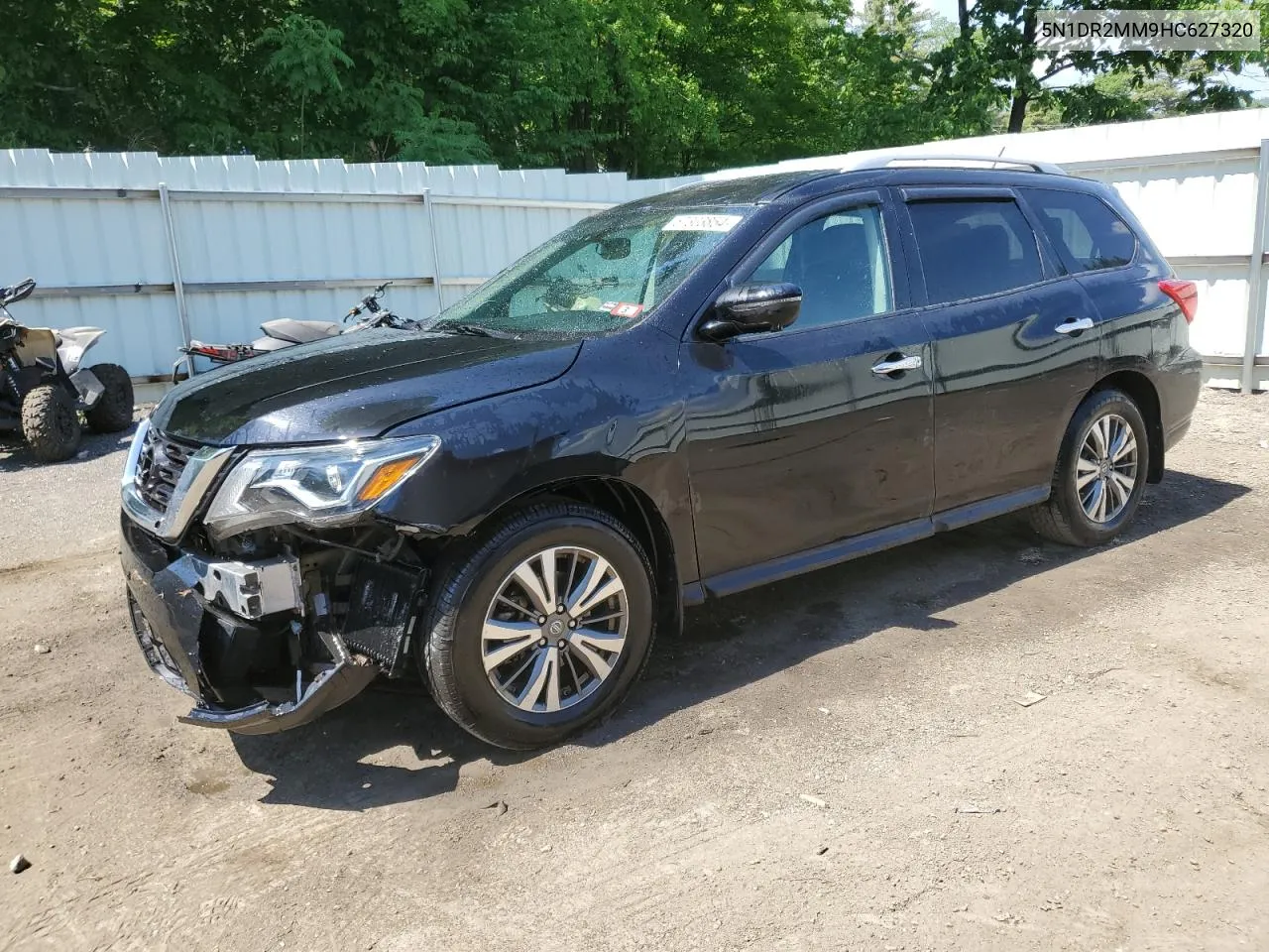 2017 Nissan Pathfinder S VIN: 5N1DR2MM9HC627320 Lot: 57303854