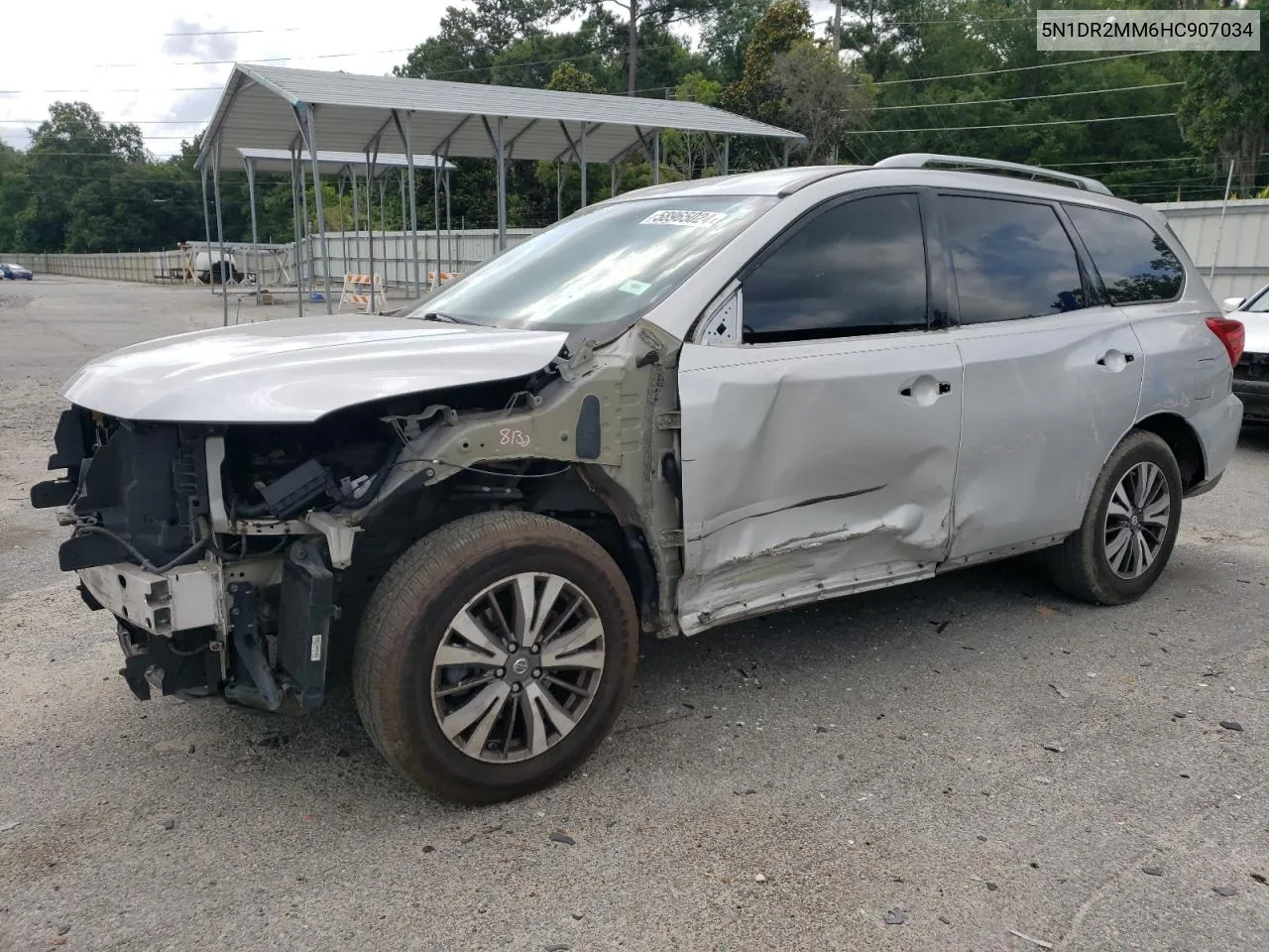 2017 Nissan Pathfinder S VIN: 5N1DR2MM6HC907034 Lot: 58965024