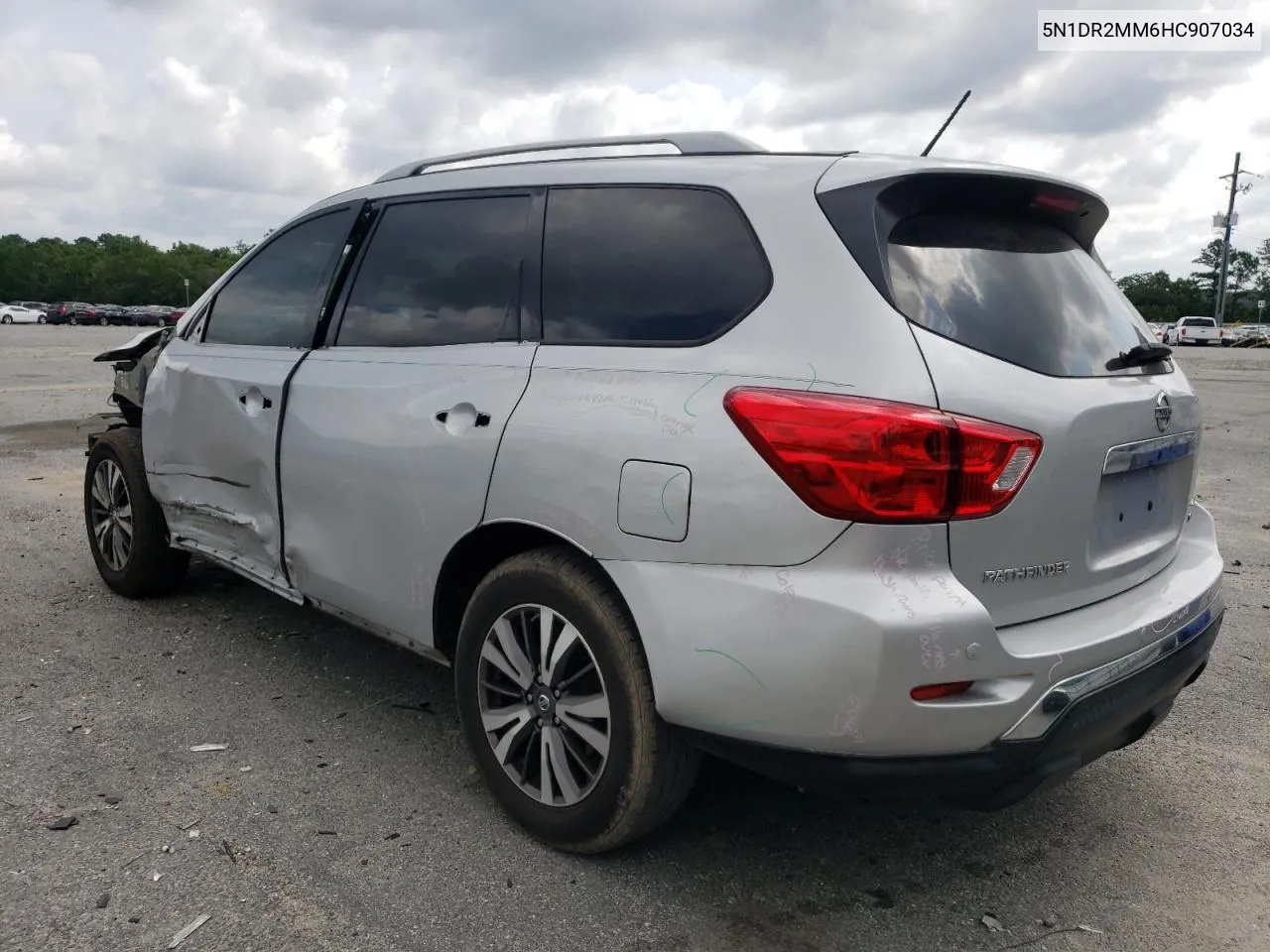 2017 Nissan Pathfinder S VIN: 5N1DR2MM6HC907034 Lot: 58965024