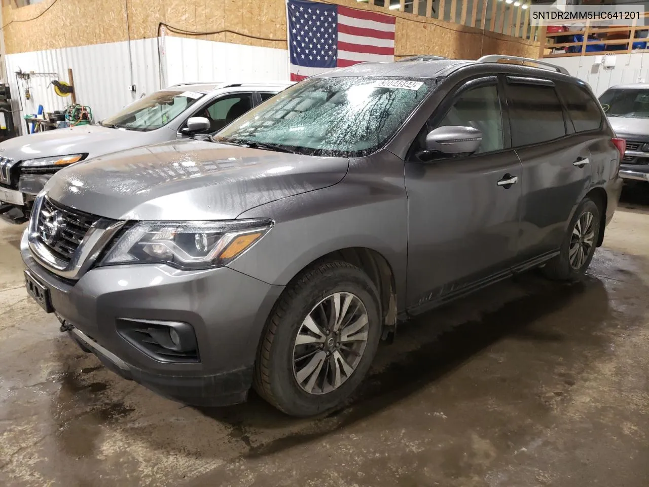 2017 Nissan Pathfinder S VIN: 5N1DR2MM5HC641201 Lot: 63084894