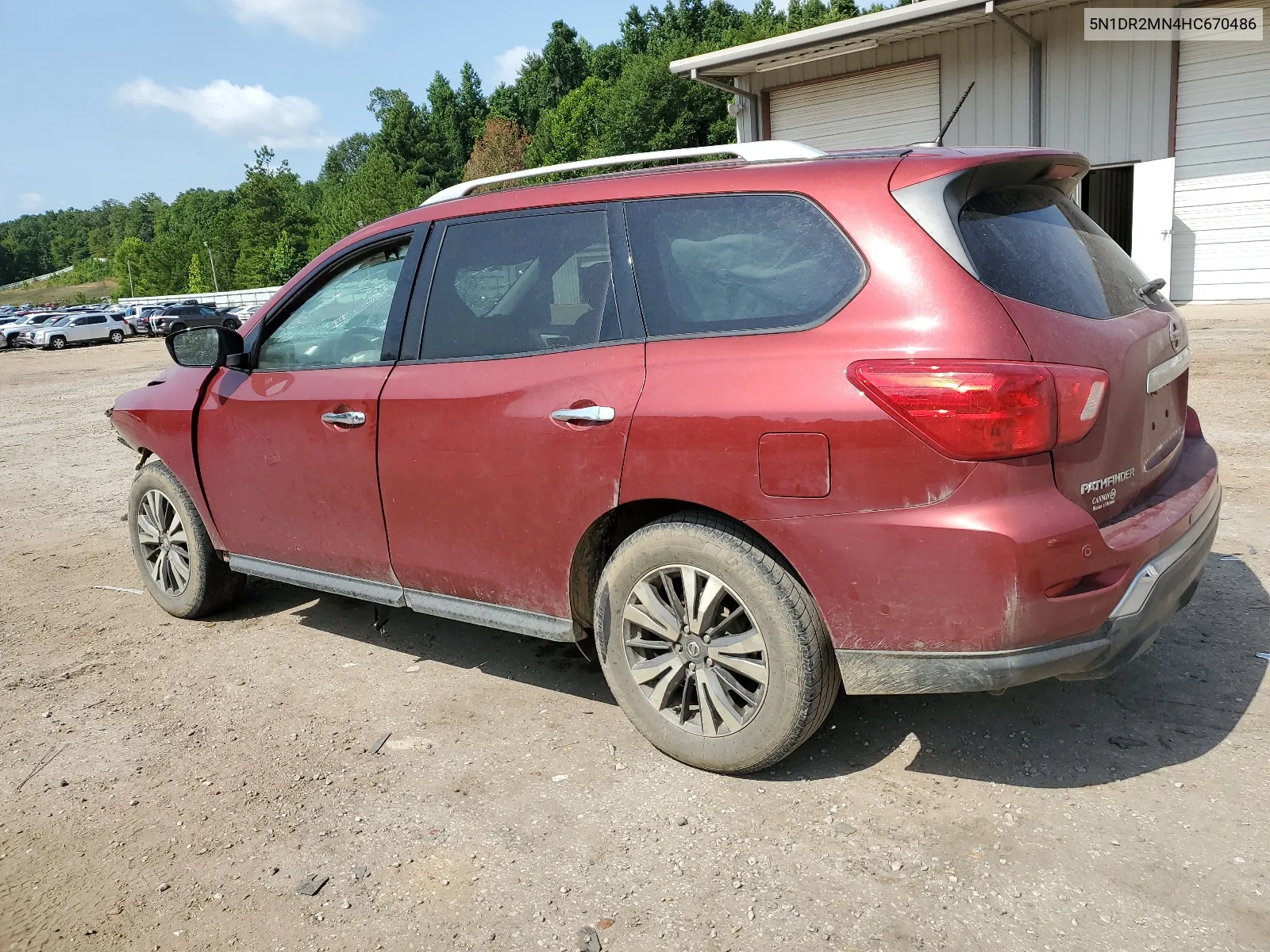 5N1DR2MN4HC670486 2017 Nissan Pathfinder S