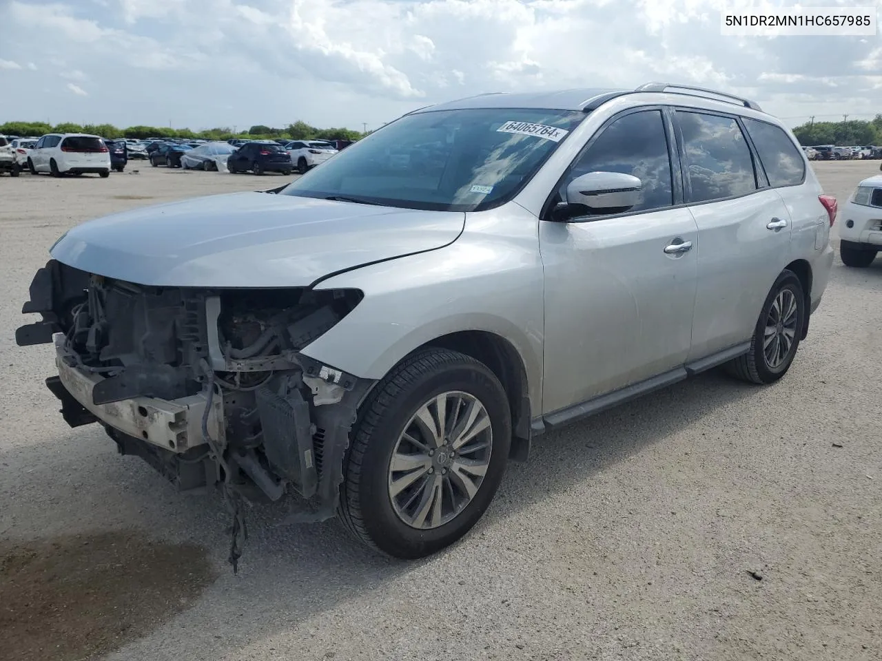 5N1DR2MN1HC657985 2017 Nissan Pathfinder S