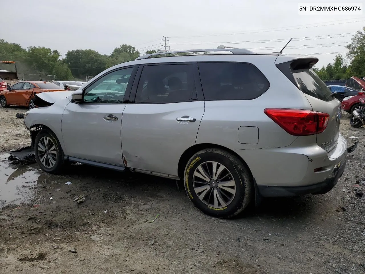 2017 Nissan Pathfinder S VIN: 5N1DR2MMXHC686974 Lot: 64407193