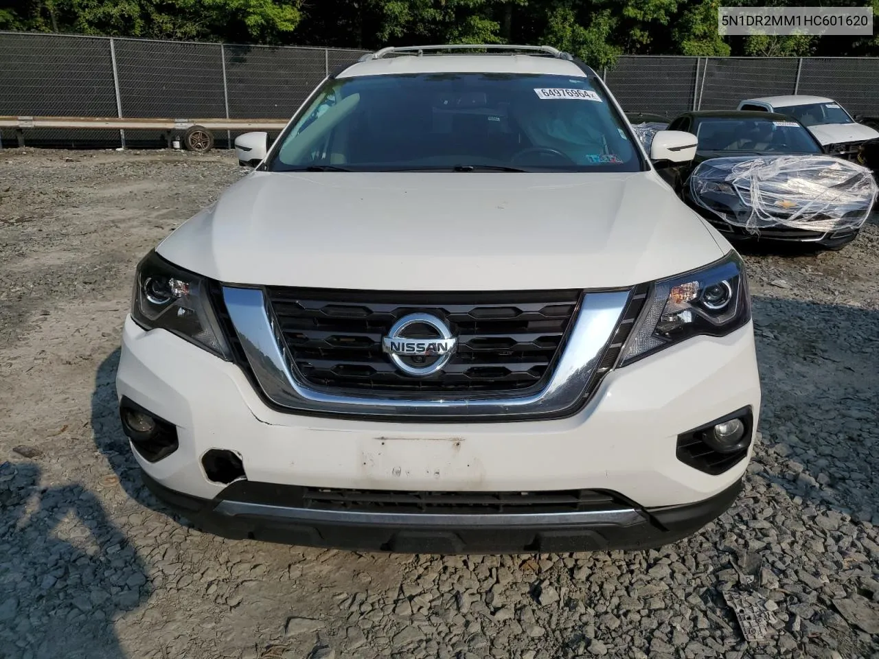 2017 Nissan Pathfinder S VIN: 5N1DR2MM1HC601620 Lot: 64976964