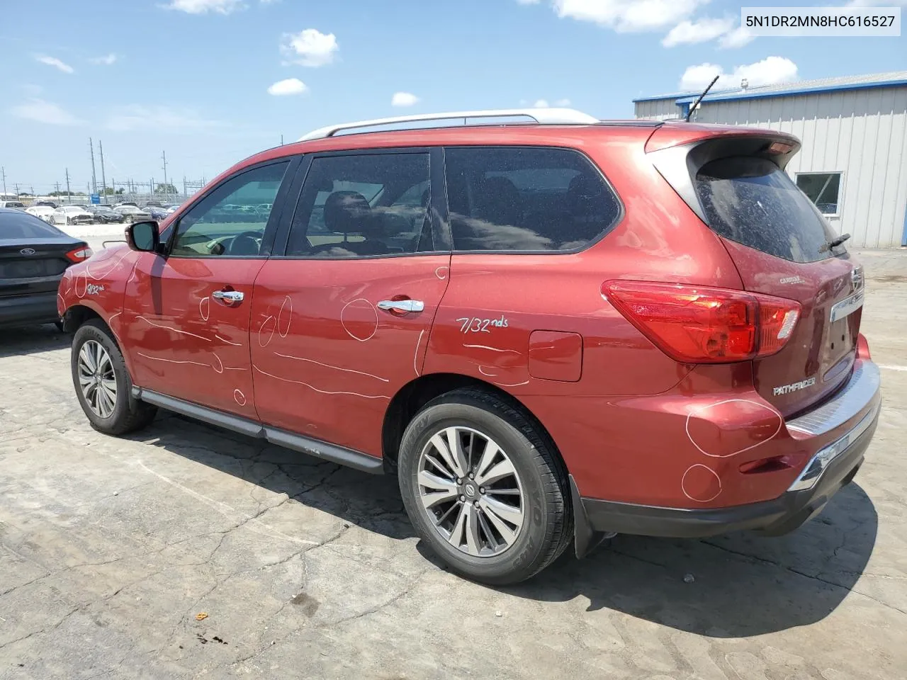 2017 Nissan Pathfinder S VIN: 5N1DR2MN8HC616527 Lot: 65087374