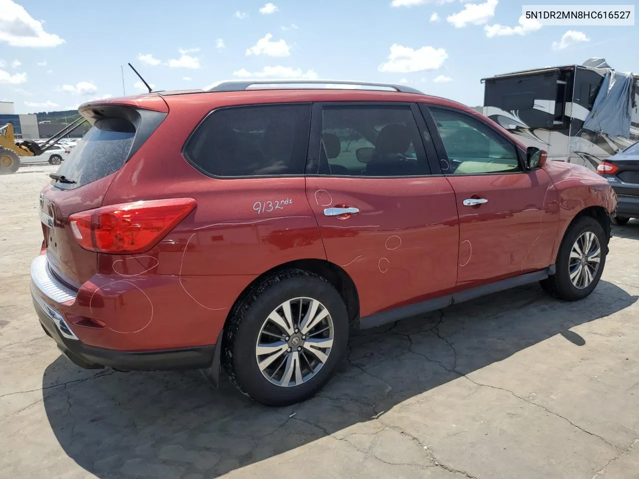 2017 Nissan Pathfinder S VIN: 5N1DR2MN8HC616527 Lot: 65087374