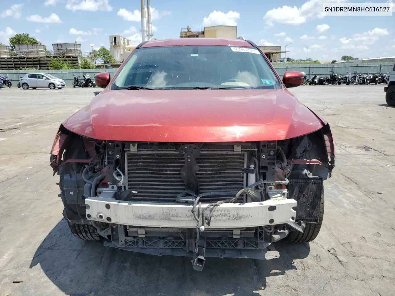 2017 Nissan Pathfinder S VIN: 5N1DR2MN8HC616527 Lot: 65087374