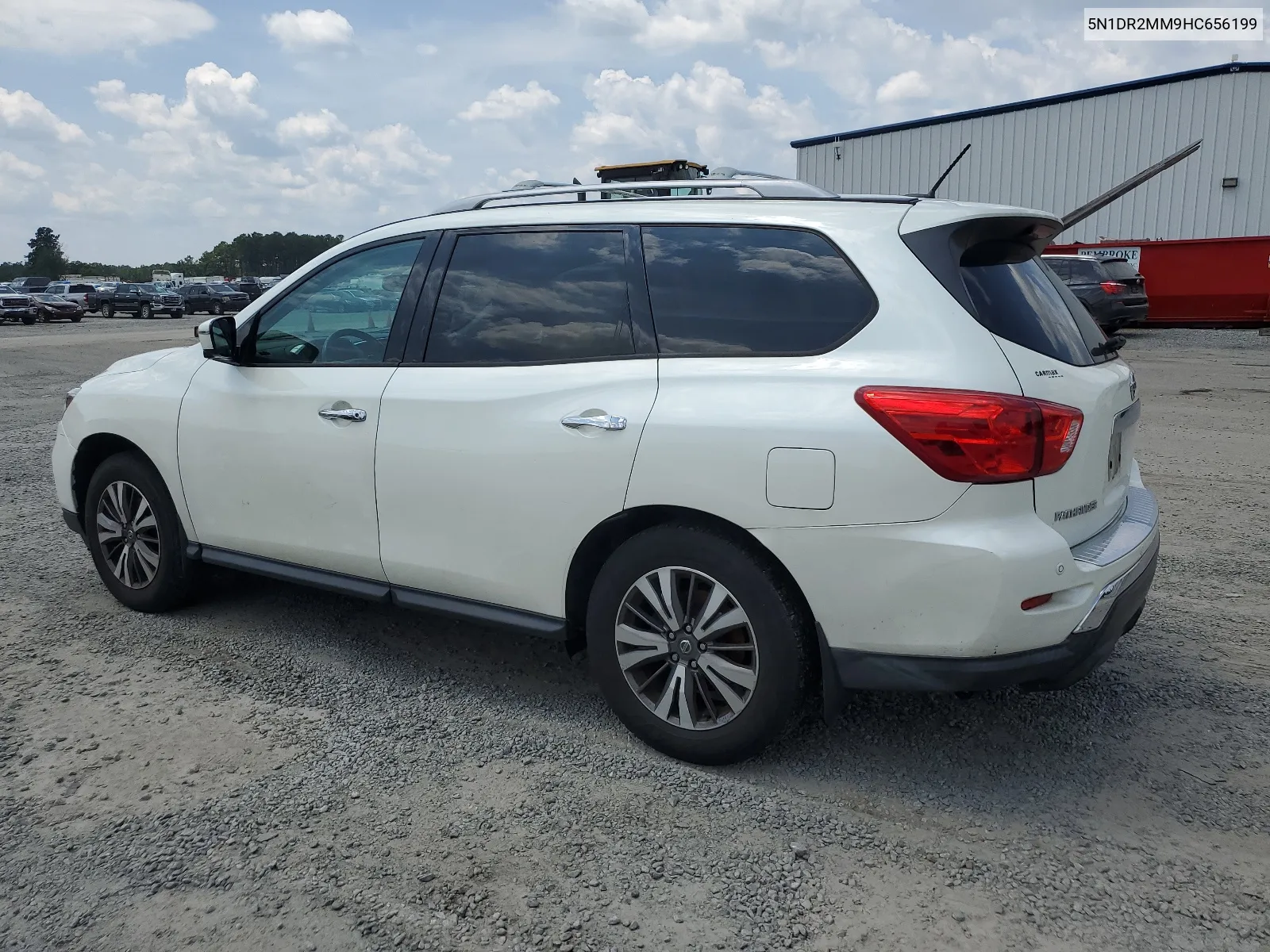 2017 Nissan Pathfinder S VIN: 5N1DR2MM9HC656199 Lot: 65601564