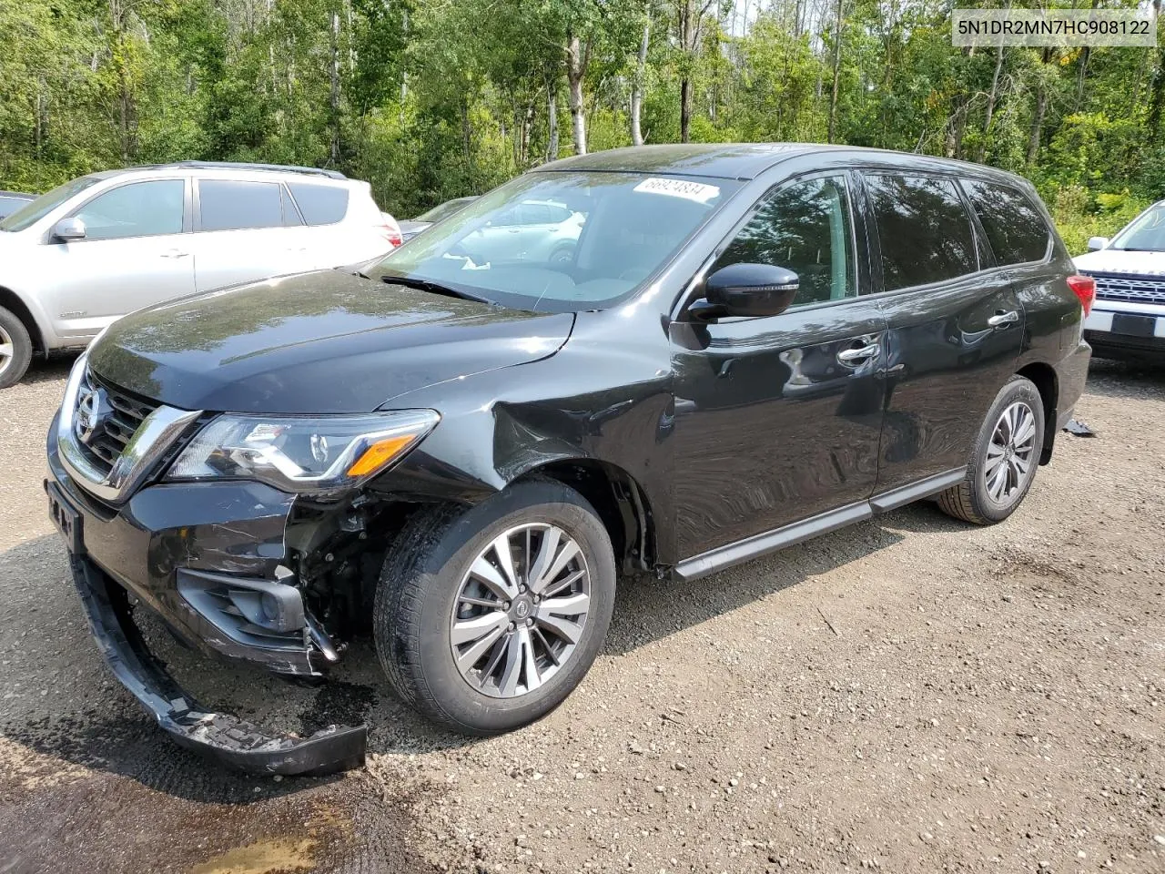 2017 Nissan Pathfinder S VIN: 5N1DR2MN7HC908122 Lot: 66924834