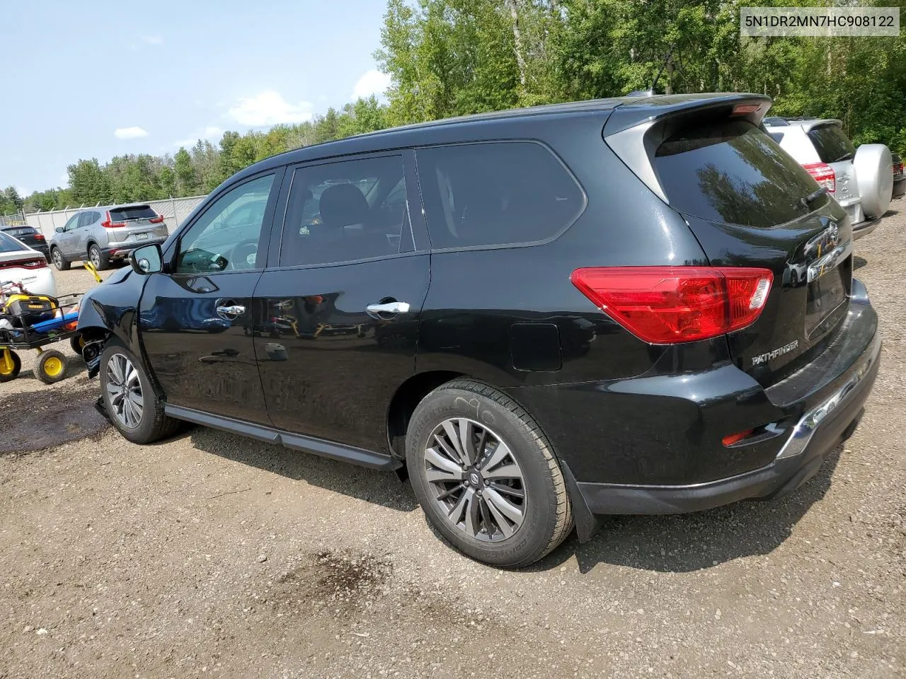 2017 Nissan Pathfinder S VIN: 5N1DR2MN7HC908122 Lot: 66924834