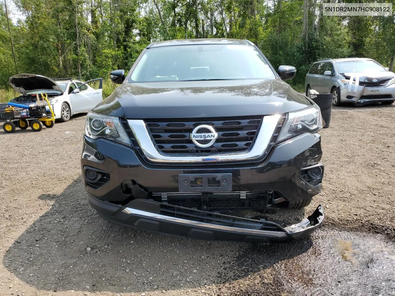 2017 Nissan Pathfinder S VIN: 5N1DR2MN7HC908122 Lot: 66924834