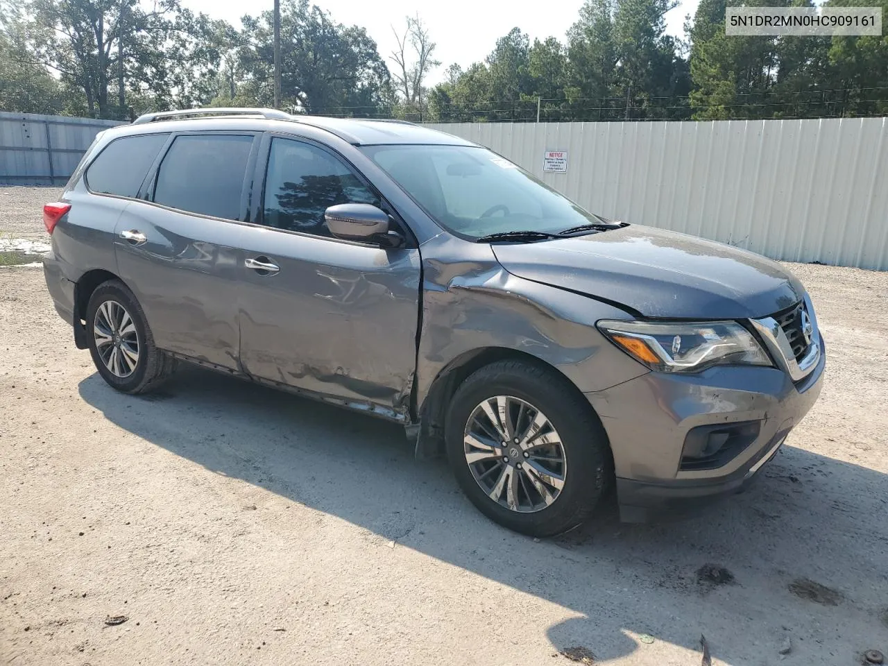 2017 Nissan Pathfinder S VIN: 5N1DR2MN0HC909161 Lot: 67077684