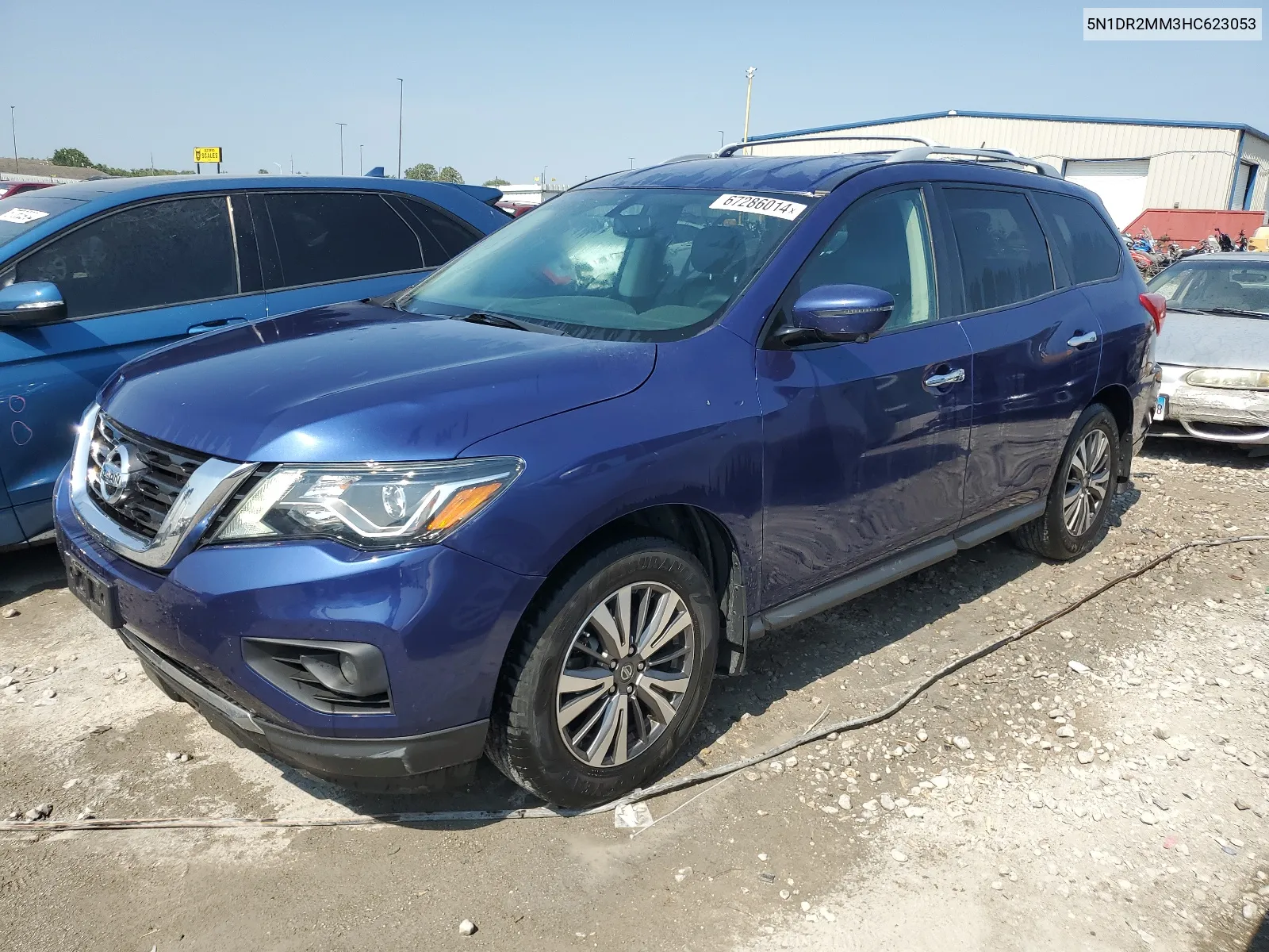 2017 Nissan Pathfinder S VIN: 5N1DR2MM3HC623053 Lot: 67286014