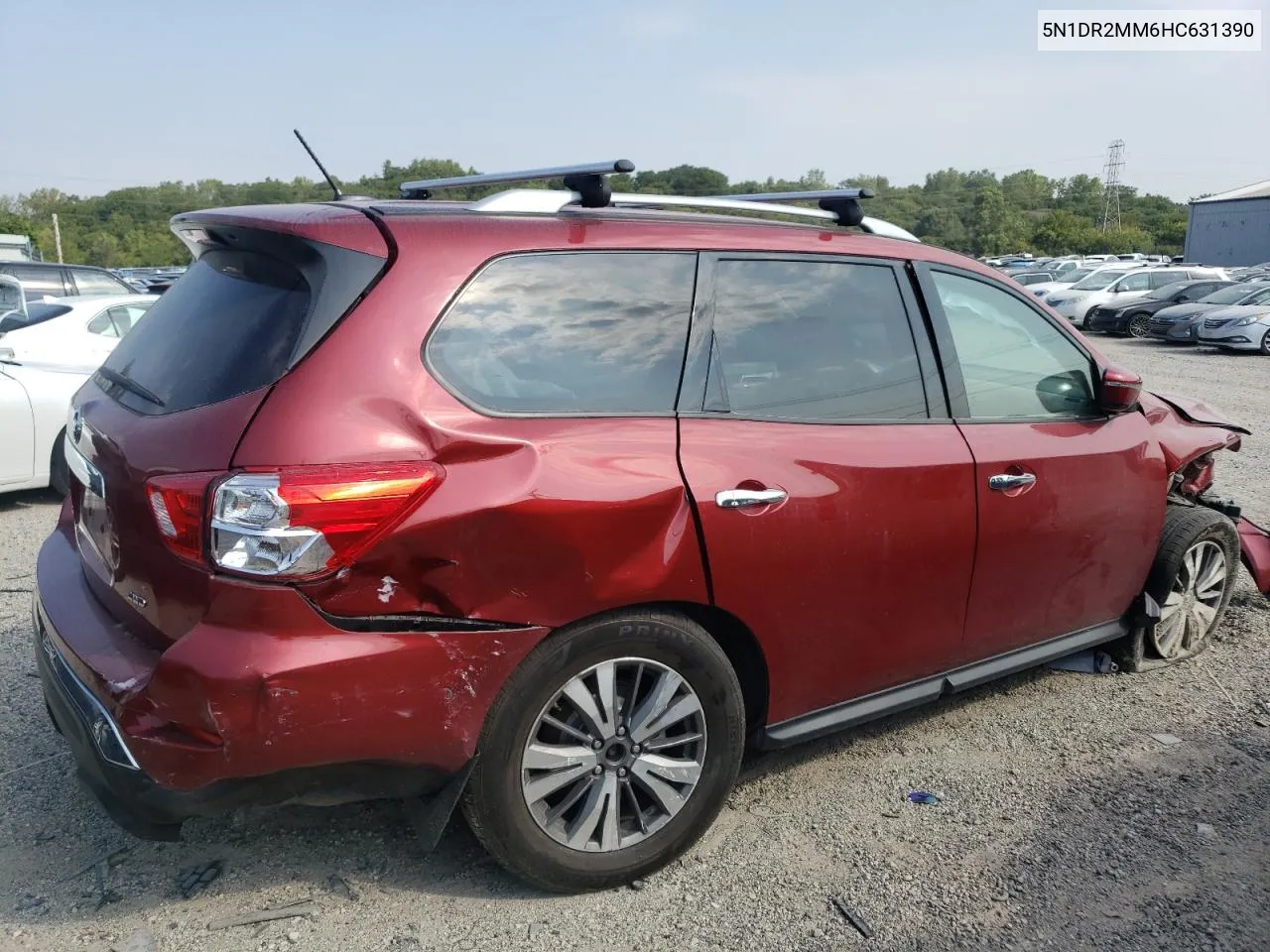 2017 Nissan Pathfinder S VIN: 5N1DR2MM6HC631390 Lot: 67543124