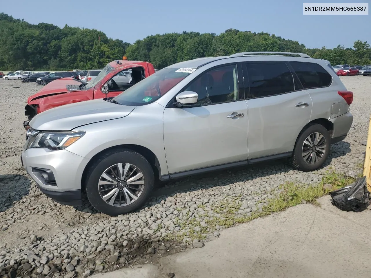 2017 Nissan Pathfinder S VIN: 5N1DR2MM5HC666387 Lot: 67544264