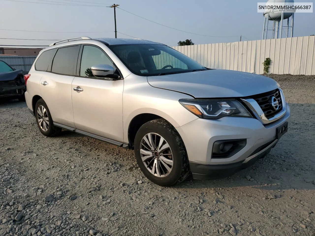 2017 Nissan Pathfinder S VIN: 5N1DR2MM5HC666387 Lot: 67544264