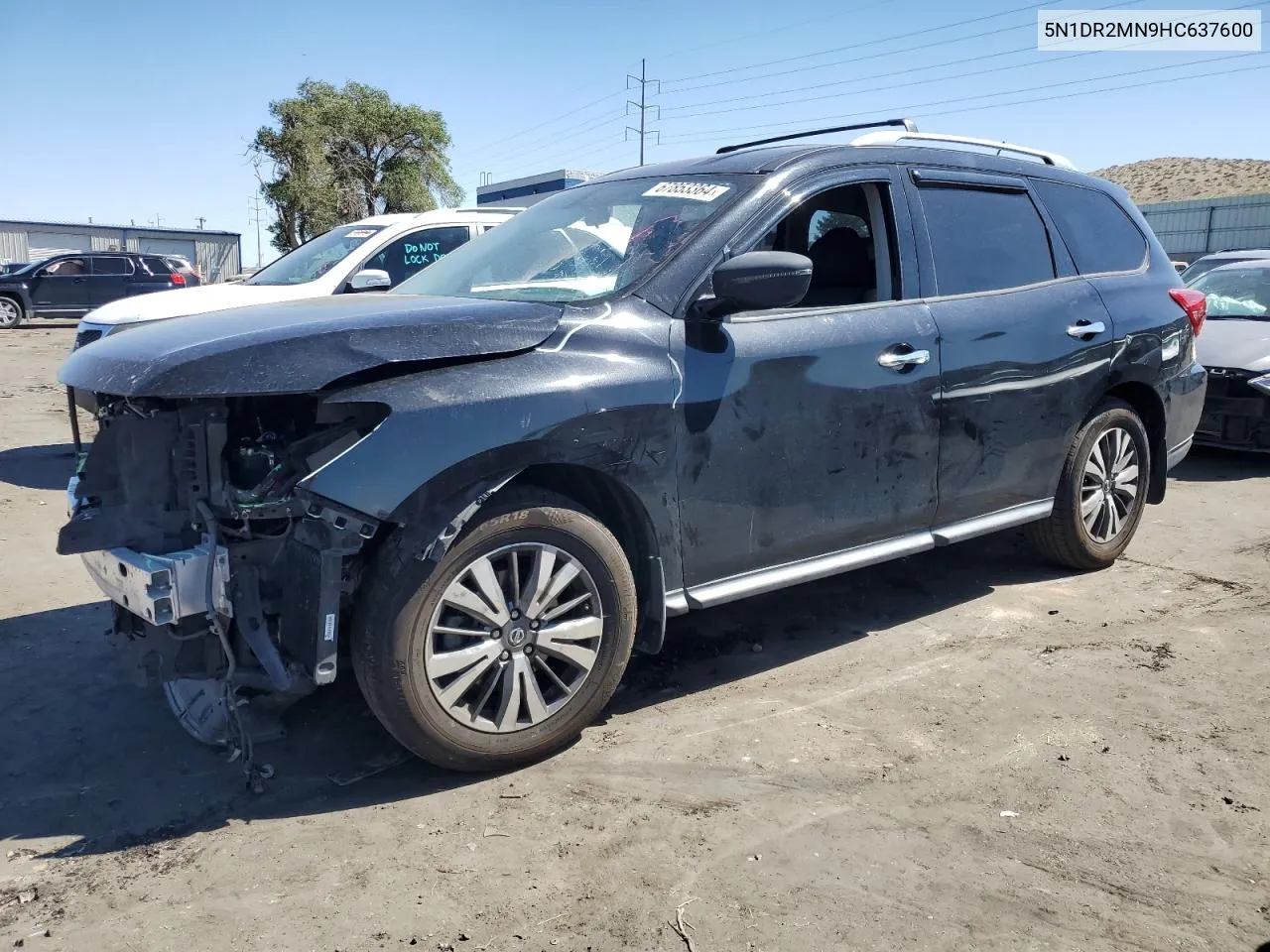 2017 Nissan Pathfinder S VIN: 5N1DR2MN9HC637600 Lot: 67853364