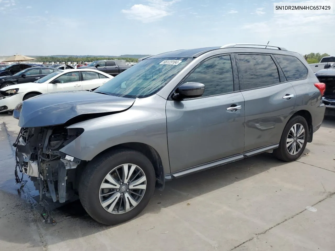 2017 Nissan Pathfinder S VIN: 5N1DR2MN4HC657429 Lot: 68123184