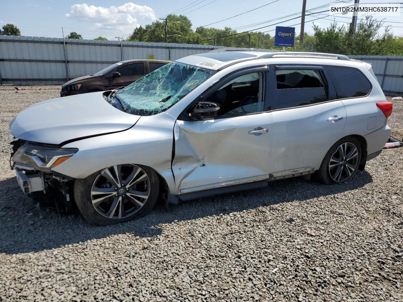 2017 Nissan Pathfinder S VIN: 5N1DR2MM3HC638717 Lot: 68230004