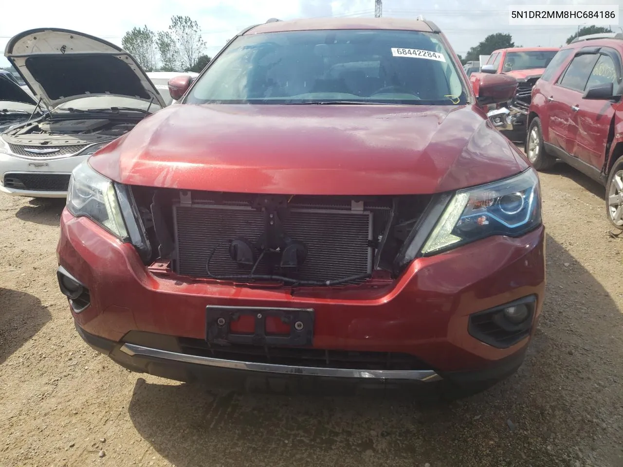 5N1DR2MM8HC684186 2017 Nissan Pathfinder S