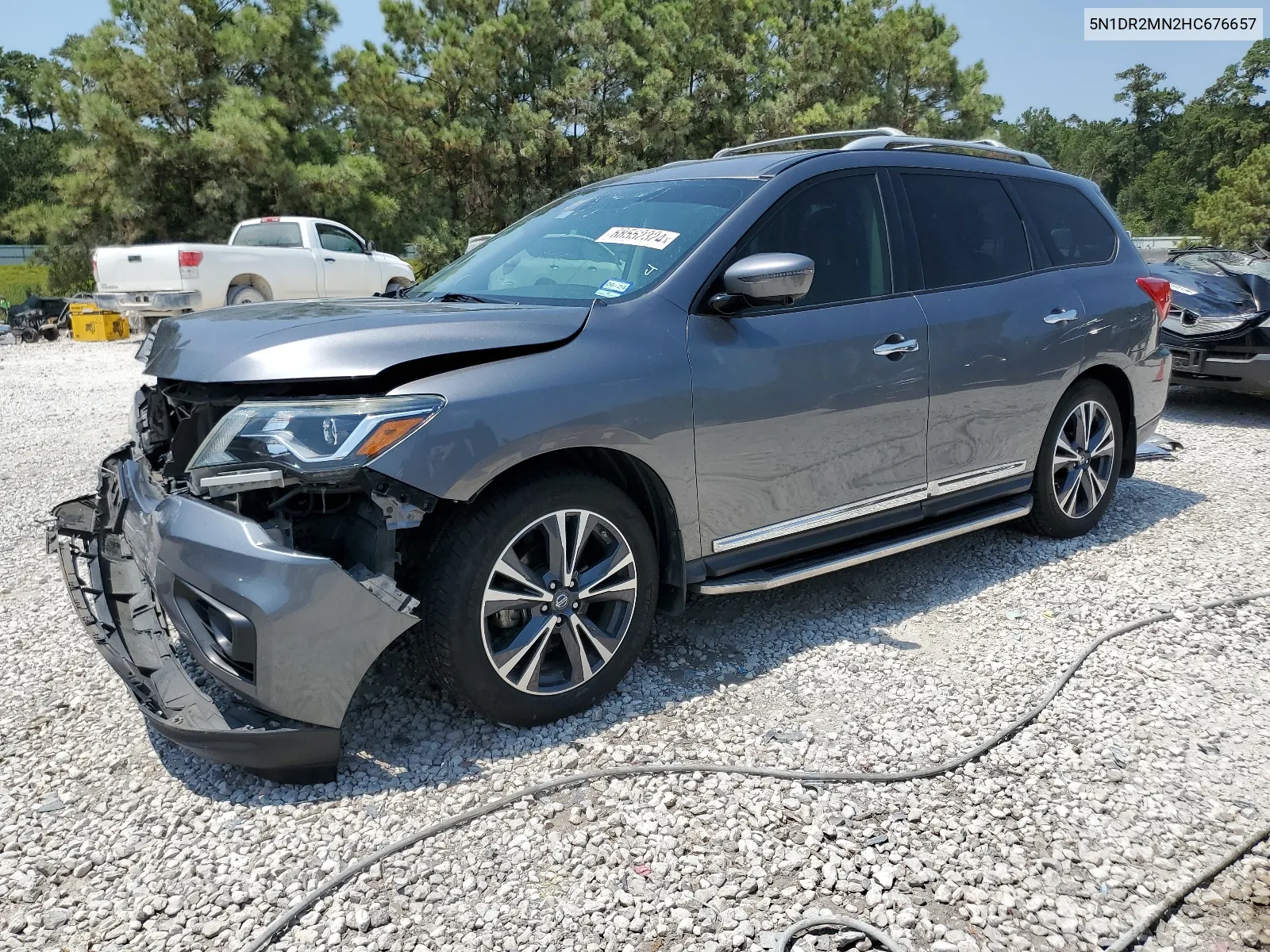 2017 Nissan Pathfinder S VIN: 5N1DR2MN2HC676657 Lot: 68552324