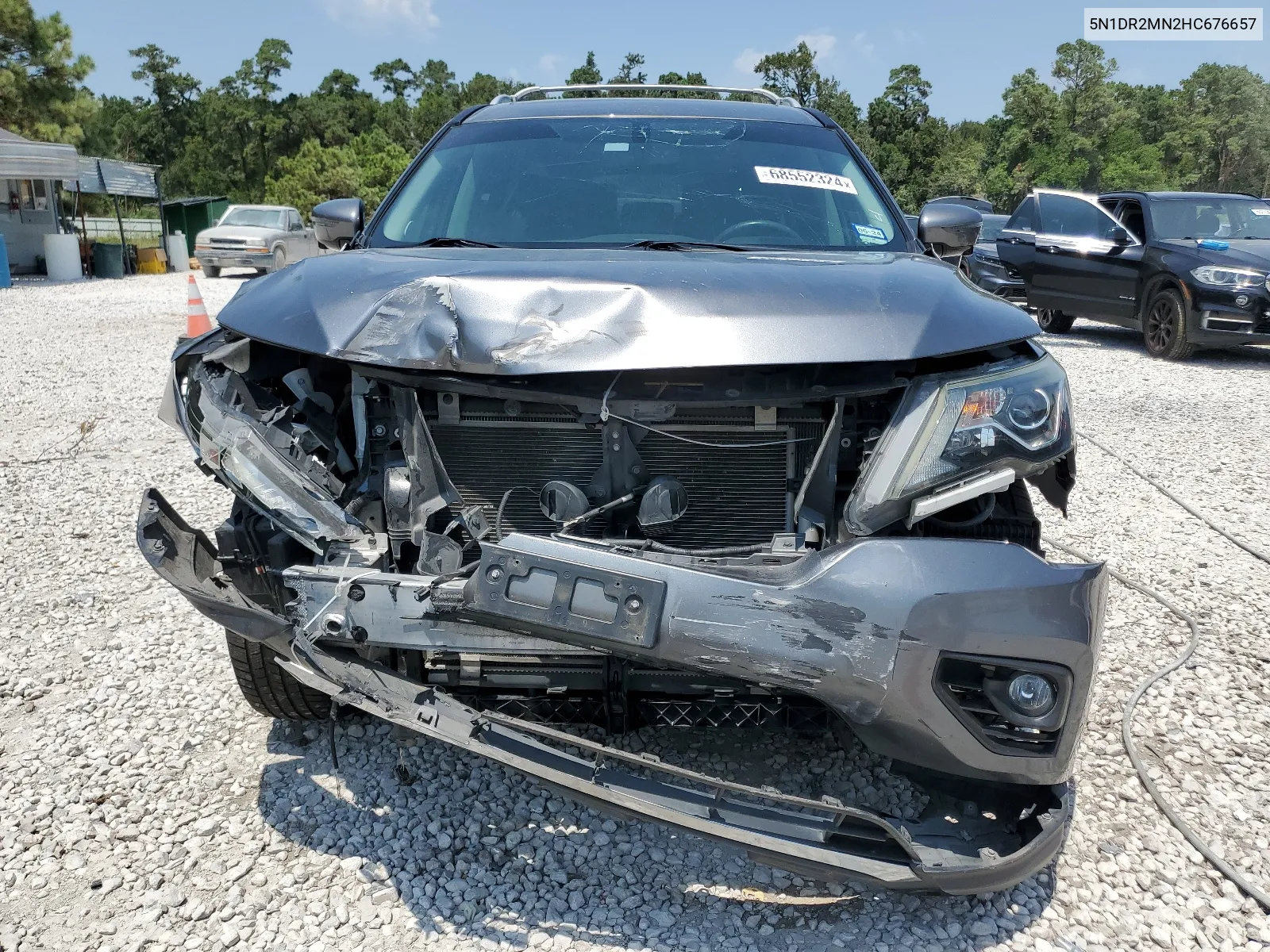 2017 Nissan Pathfinder S VIN: 5N1DR2MN2HC676657 Lot: 68552324