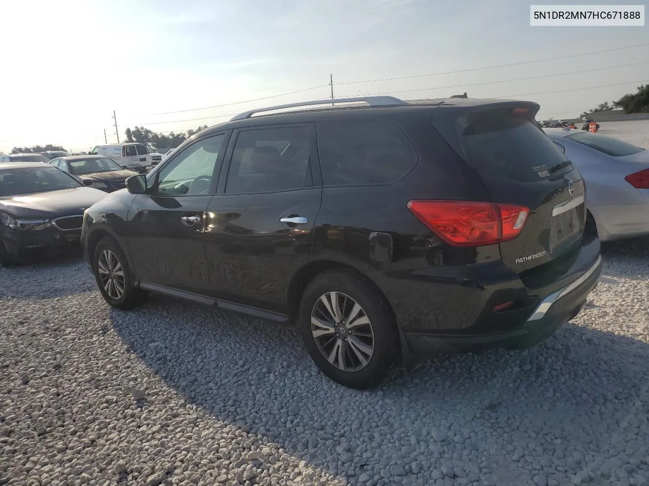 2017 Nissan Pathfinder S VIN: 5N1DR2MN7HC671888 Lot: 68955104