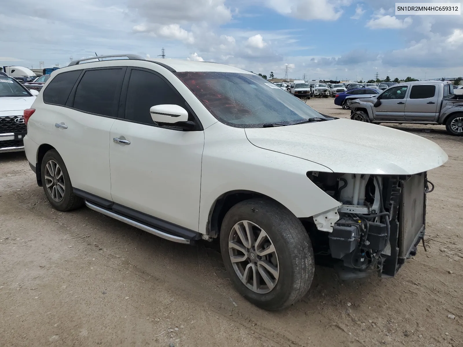 5N1DR2MN4HC659312 2017 Nissan Pathfinder S