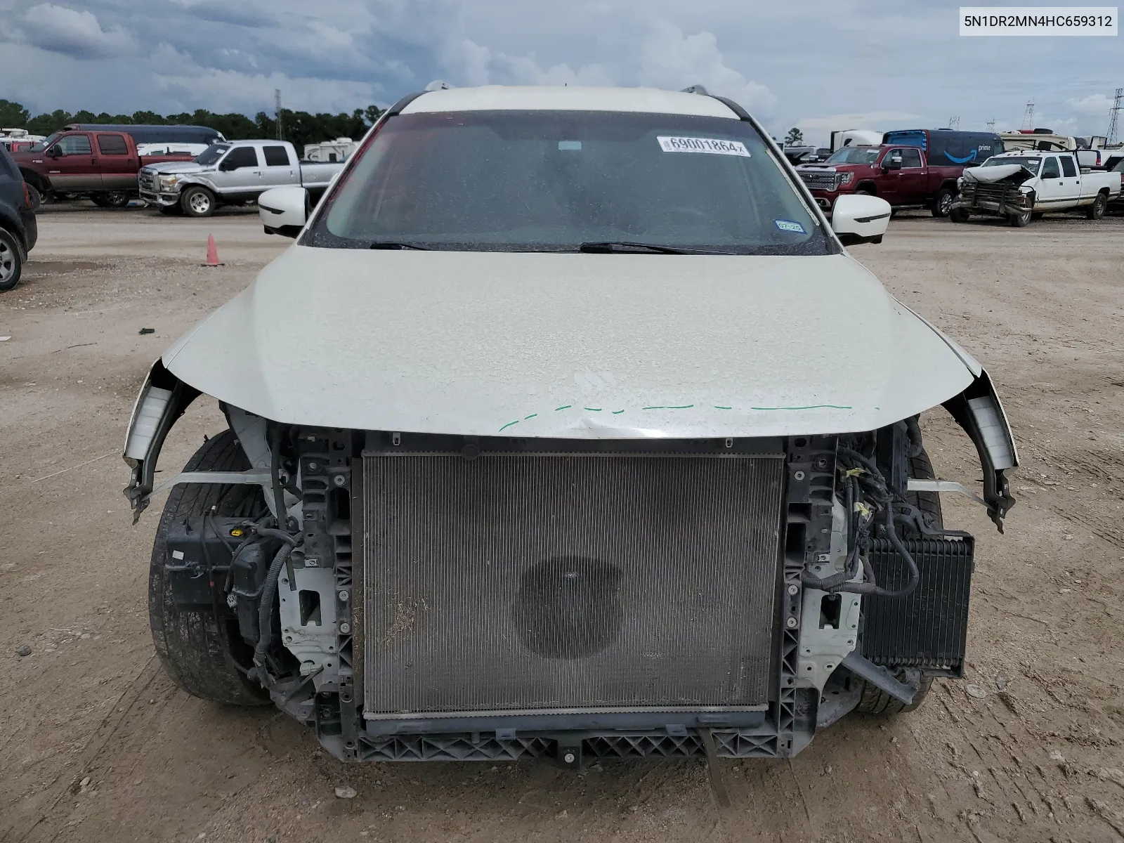 5N1DR2MN4HC659312 2017 Nissan Pathfinder S