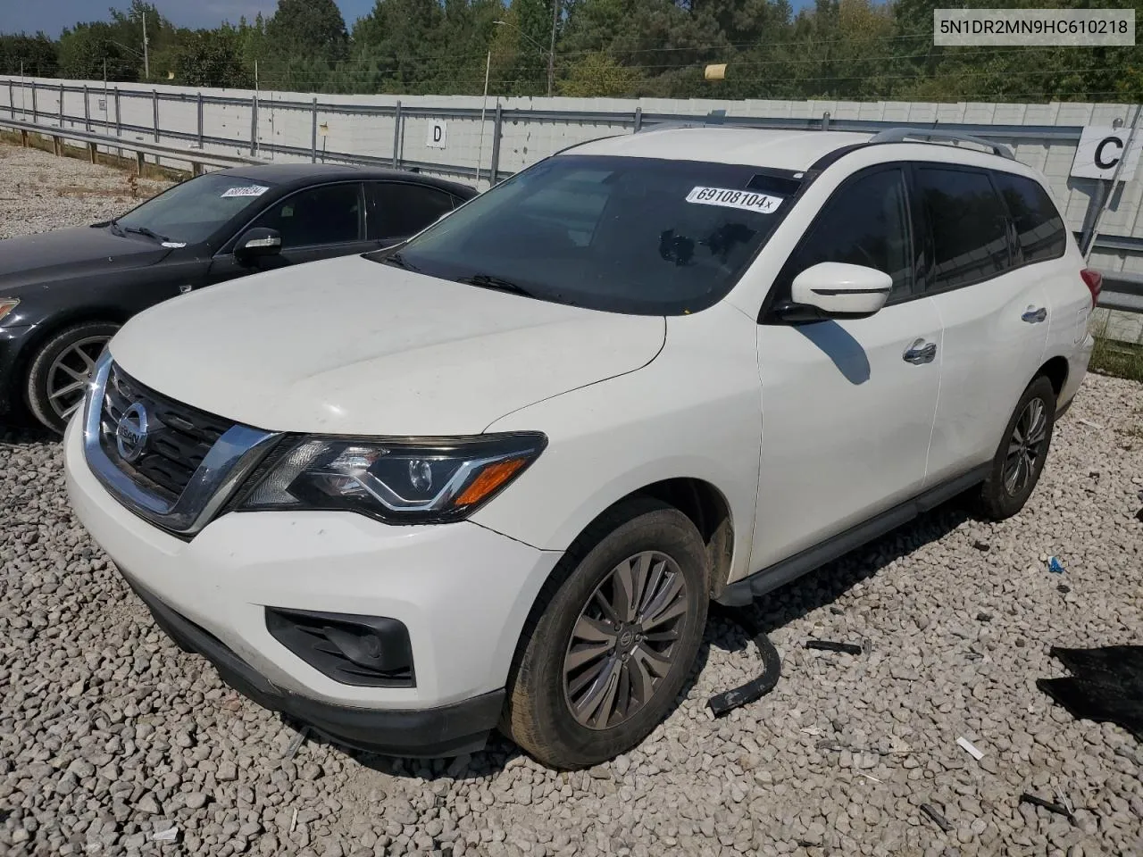 2017 Nissan Pathfinder S VIN: 5N1DR2MN9HC610218 Lot: 69108104