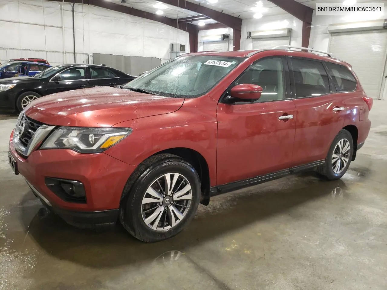 2017 Nissan Pathfinder S VIN: 5N1DR2MM8HC603641 Lot: 69572614