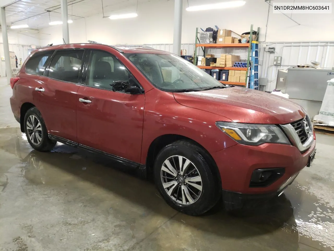 2017 Nissan Pathfinder S VIN: 5N1DR2MM8HC603641 Lot: 69572614