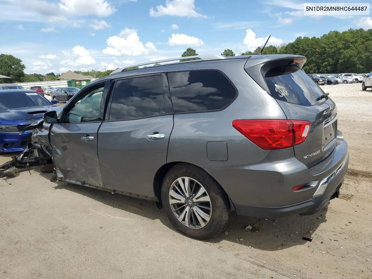 2017 Nissan Pathfinder S VIN: 5N1DR2MN8HC644487 Lot: 69692154