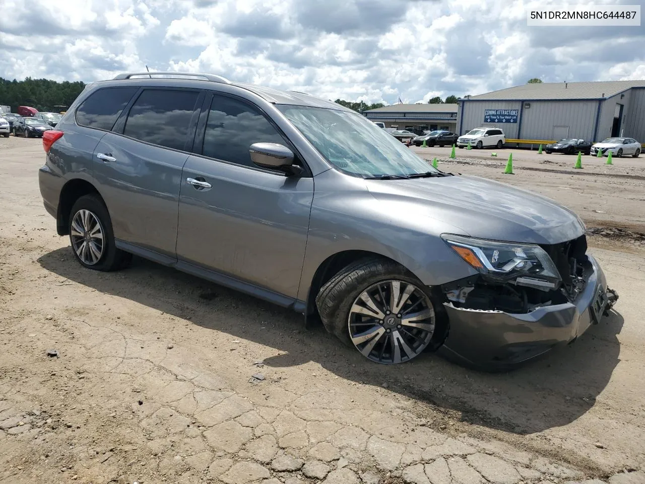 2017 Nissan Pathfinder S VIN: 5N1DR2MN8HC644487 Lot: 69692154