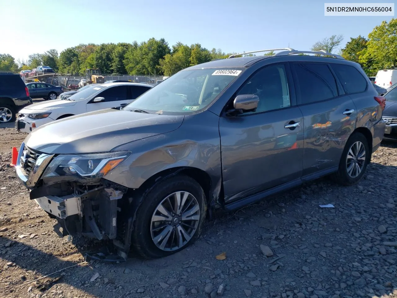 2017 Nissan Pathfinder S VIN: 5N1DR2MN0HC656004 Lot: 69802964