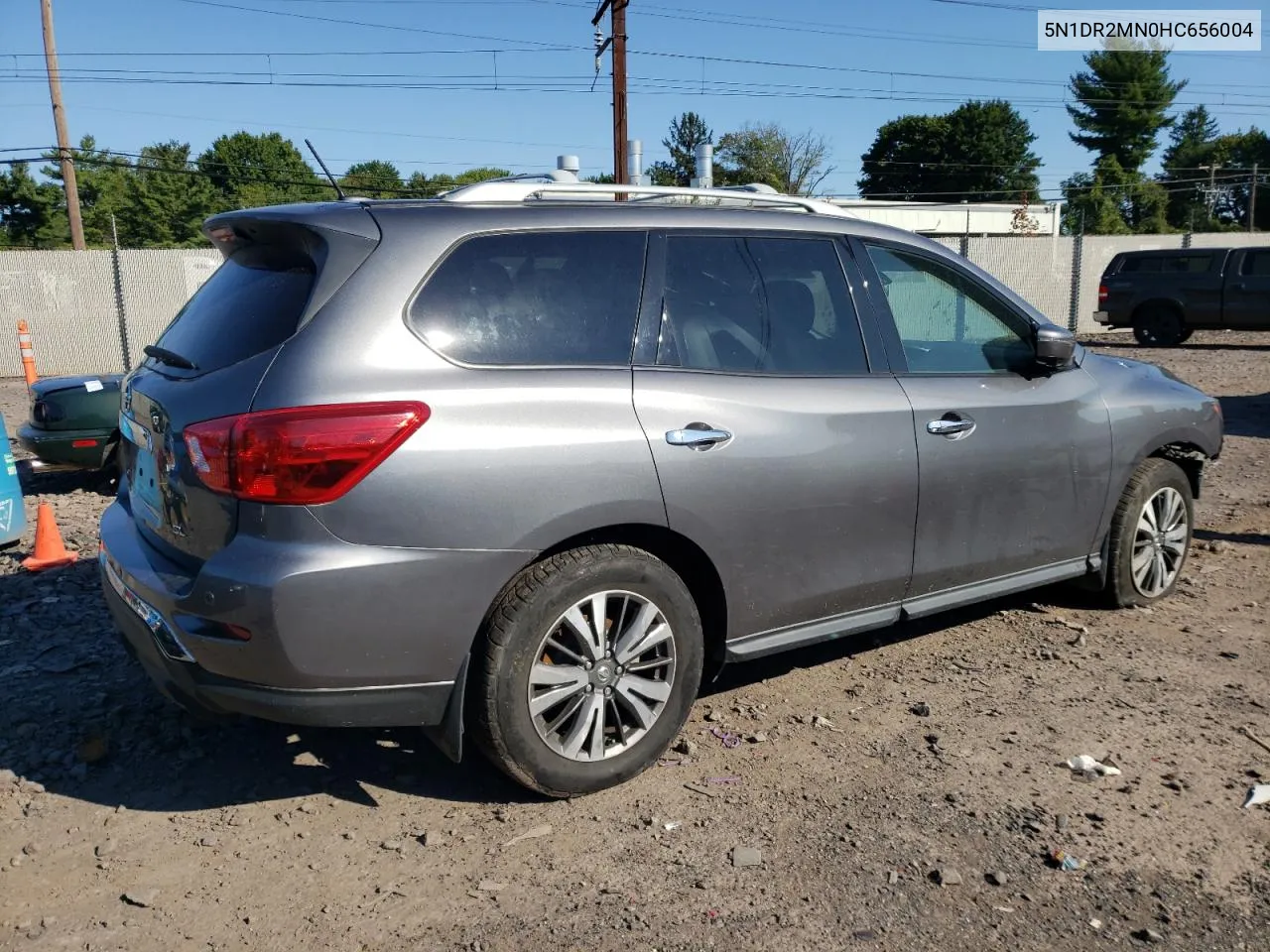 5N1DR2MN0HC656004 2017 Nissan Pathfinder S