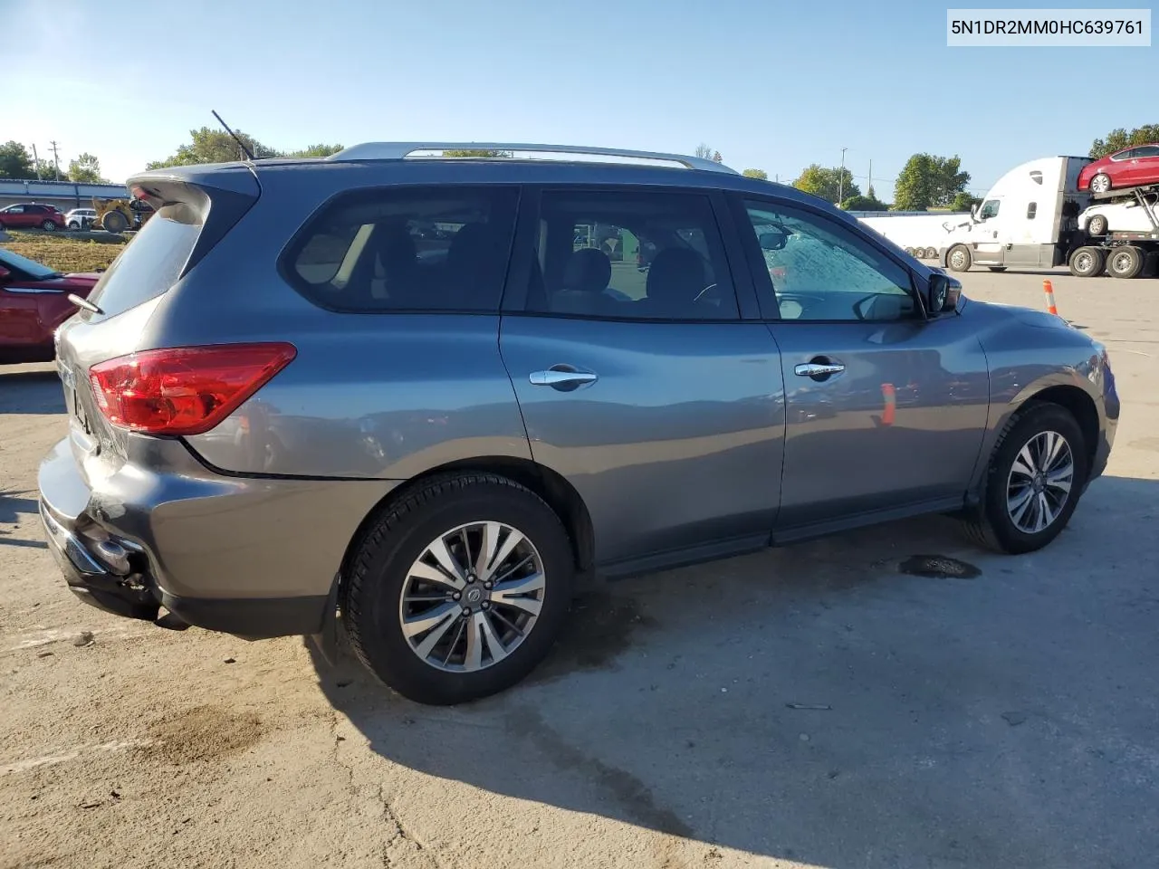 2017 Nissan Pathfinder S VIN: 5N1DR2MM0HC639761 Lot: 69876734