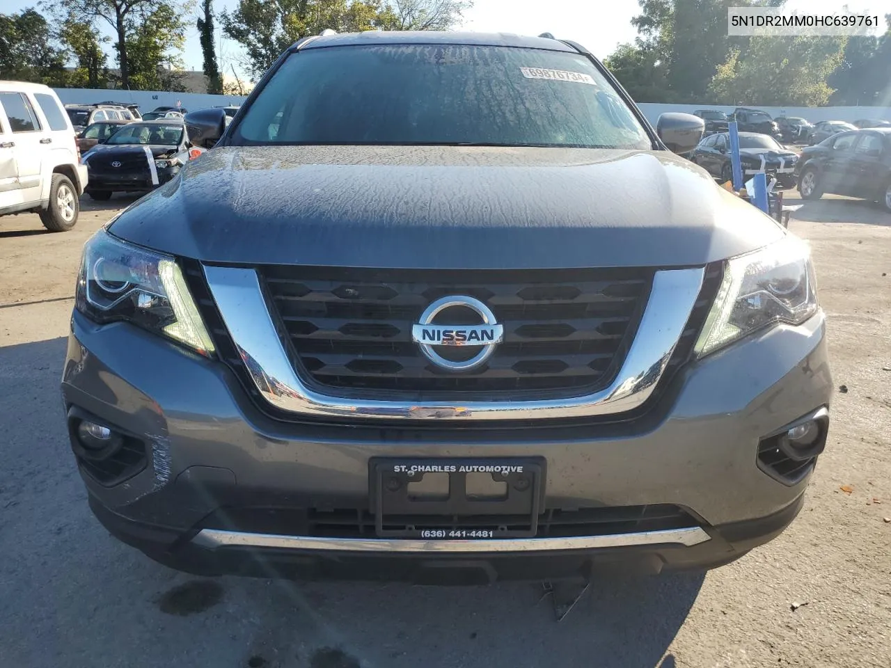 2017 Nissan Pathfinder S VIN: 5N1DR2MM0HC639761 Lot: 69876734