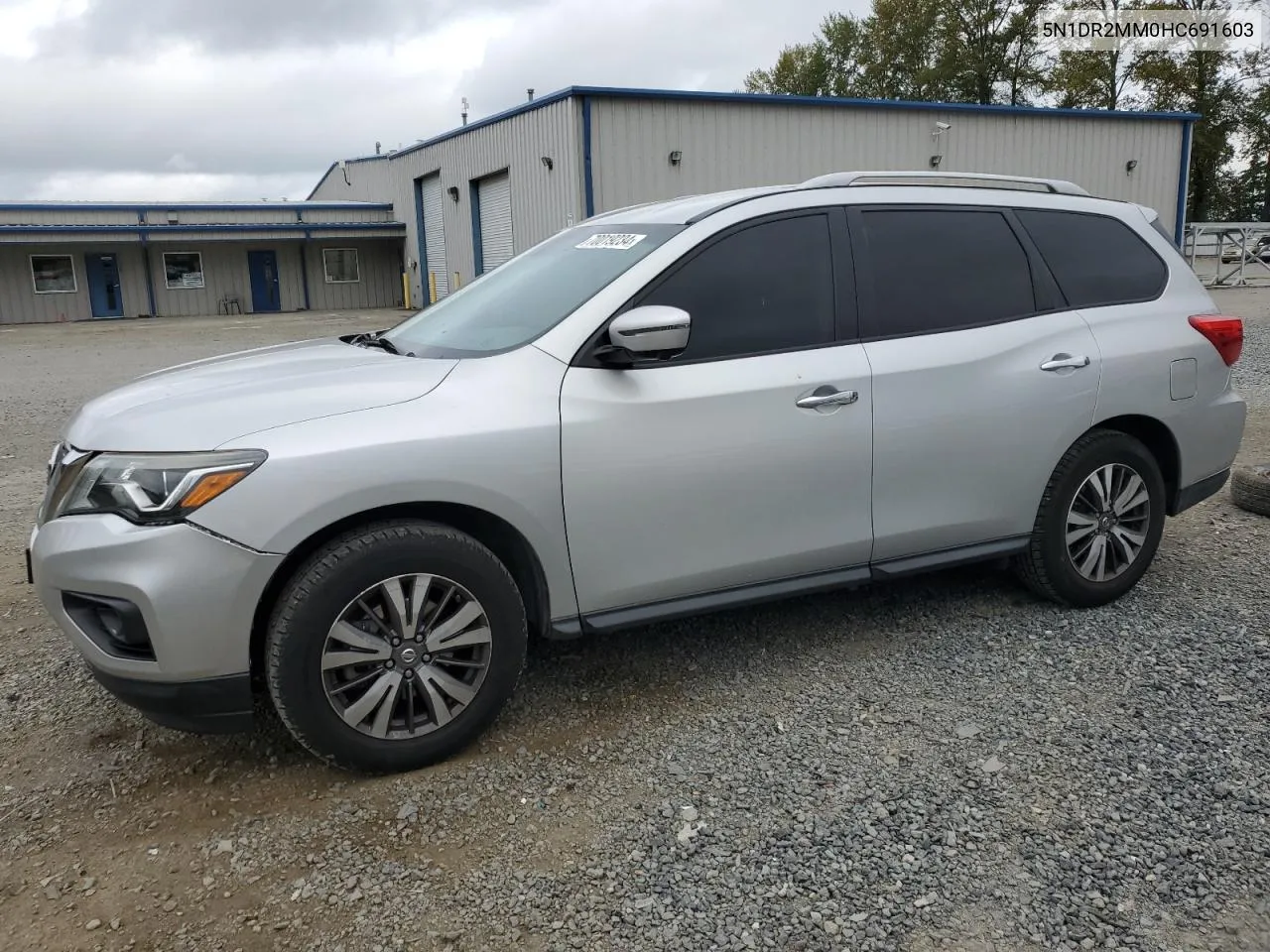 2017 Nissan Pathfinder S VIN: 5N1DR2MM0HC691603 Lot: 70019234